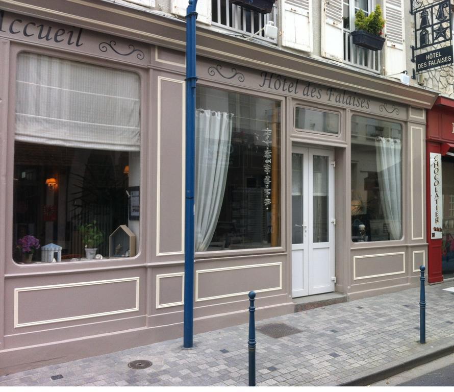 Hotel Des Falaises Villers-sur-Mer Bagian luar foto