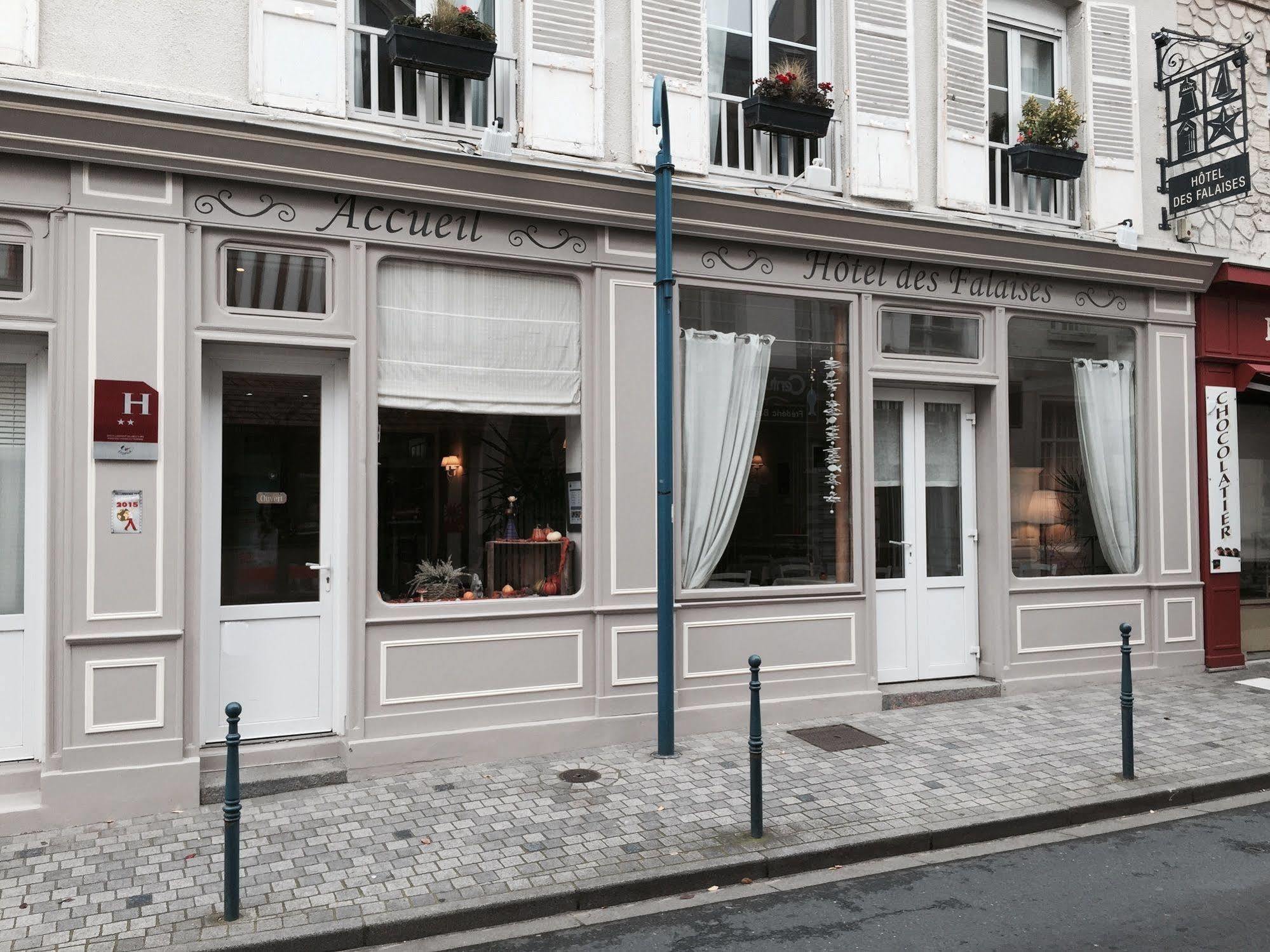 Hotel Des Falaises Villers-sur-Mer Bagian luar foto
